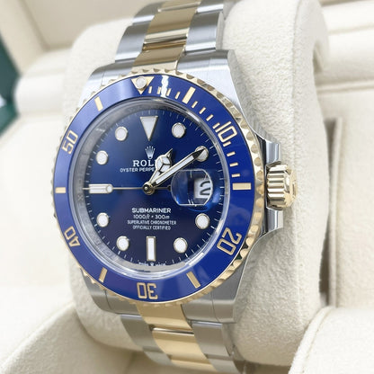 Pre-Owned Rolex Submariner Date 126613LB Oyster Bracelet Royal Blue 41mm