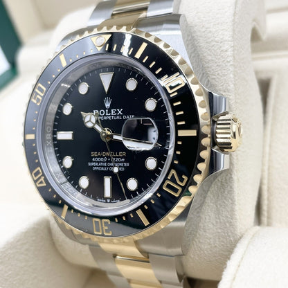 사전 소유 롤렉스 바다 거주자 126603 블랙 43mm