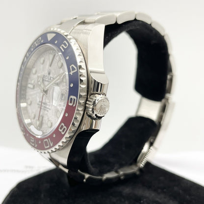 ロレックス GMTマスターII 126719BLRO オイスターブレスレット メテオライト ホワイトゴールド 40mm