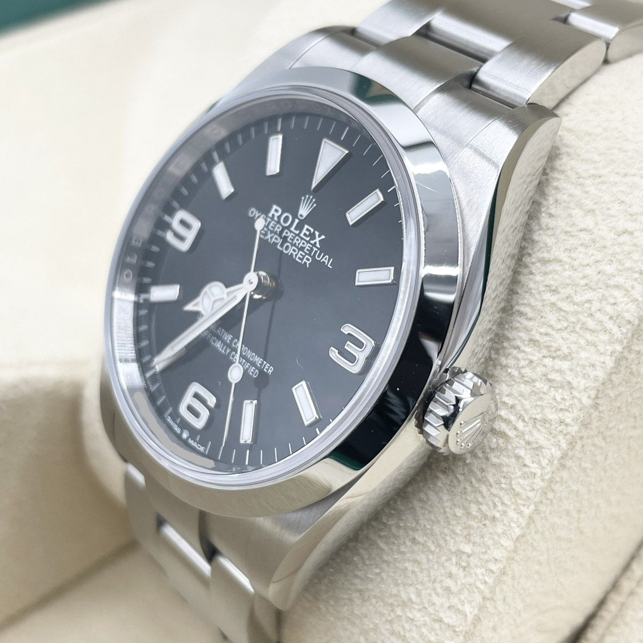 勞力士Explorer I 124270黑色36mm