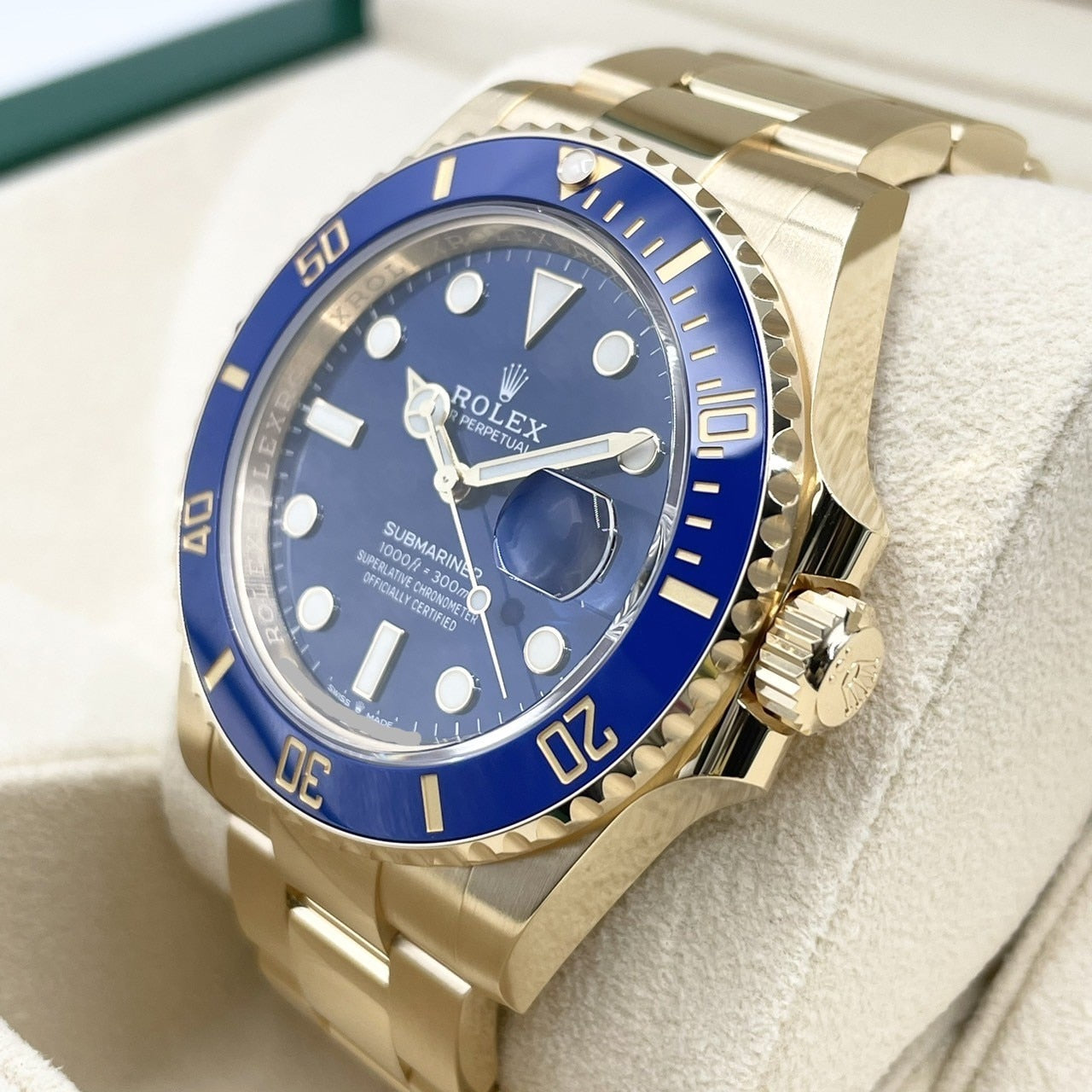 Pre-Owned Rolex Submariner Date 126618LB Blue 41mm