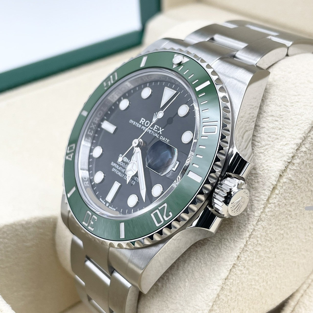 [2023年10月]勞力士潛艇日期126610LV牡蠣手鐲黑色41mm