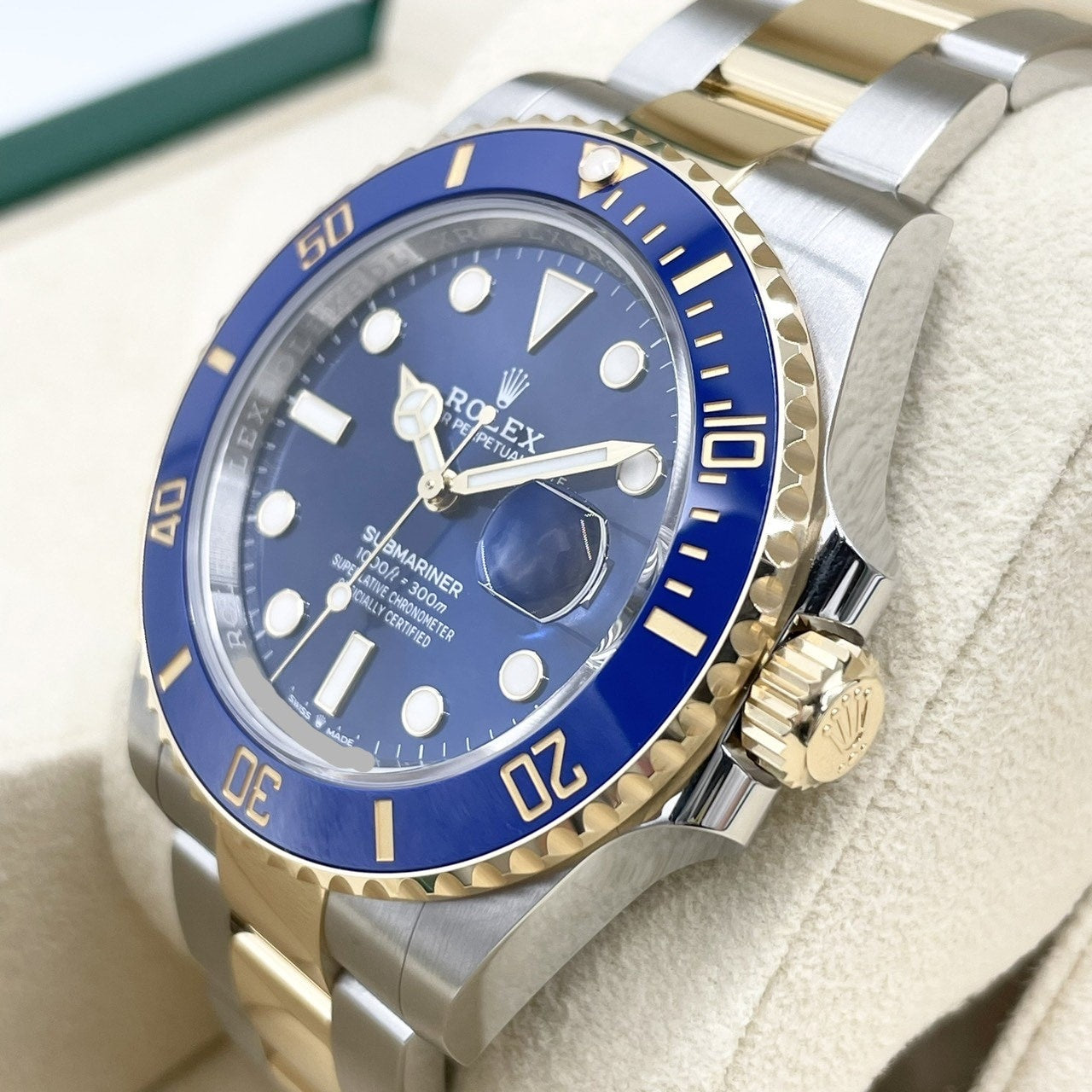 Pre-Owned Rolex Submariner Date 126613LB Oyster Bracelet Royal Blue 41mm