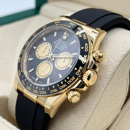 Rolex Daytona 126518LN Black & Champagne 40mm