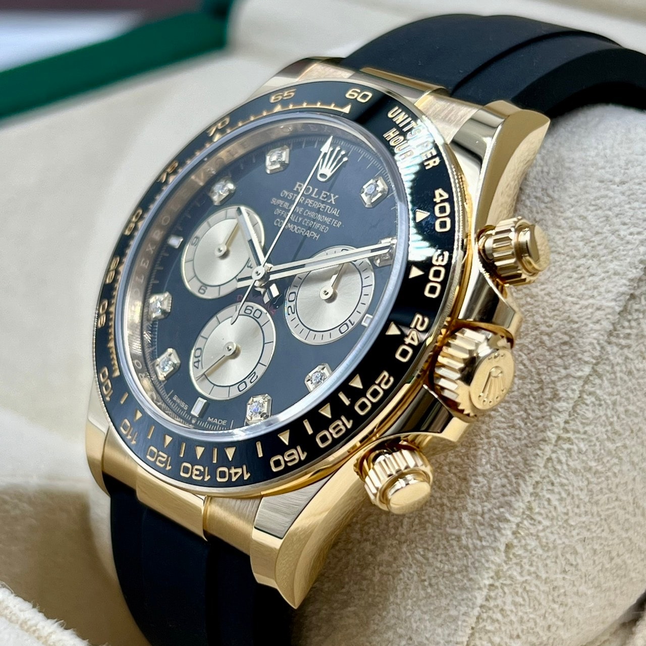 [新2023]勞力士Daytona 126518lng黑色和香檳40mm