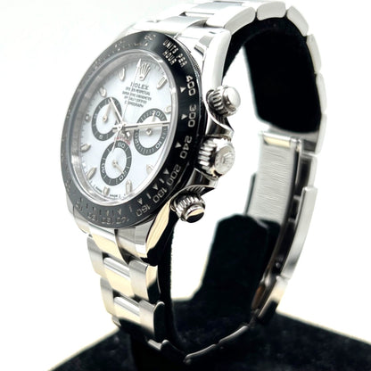 劳力士戴托纳116500LN白色蚝式手链40mm