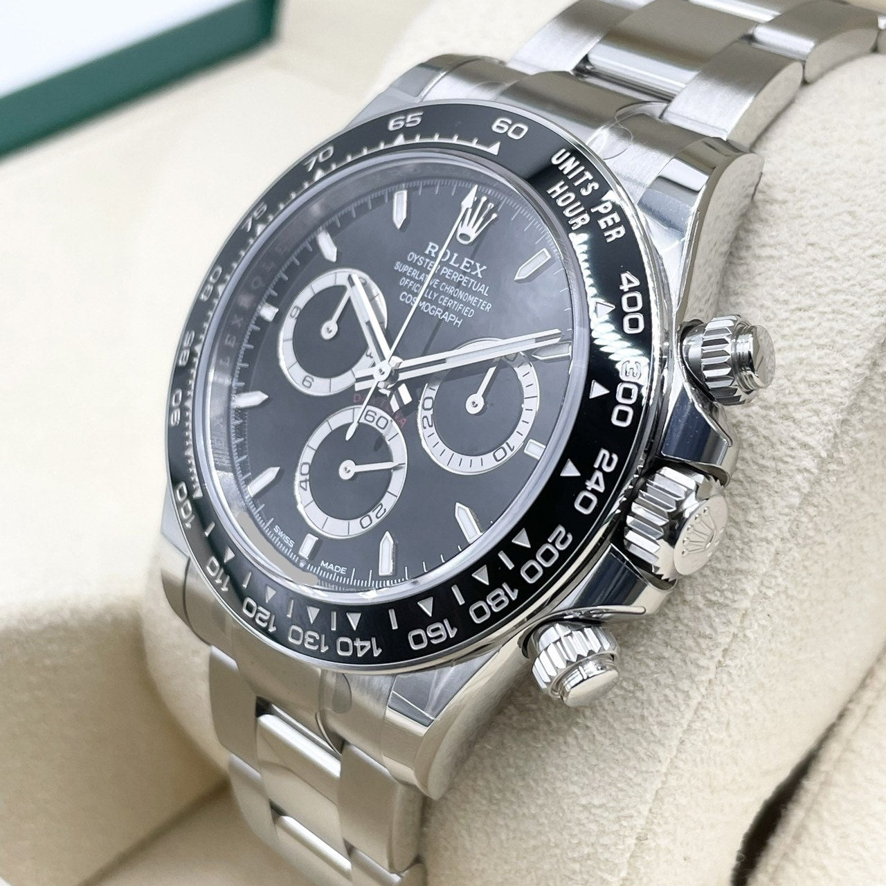 [新2023]勞力士Daytona 126500LN牡蠣手鍊黑色40mm