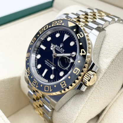 Pre-Owned [New 2023] Rolex GMT Master II 126713GRNR Black 40mm