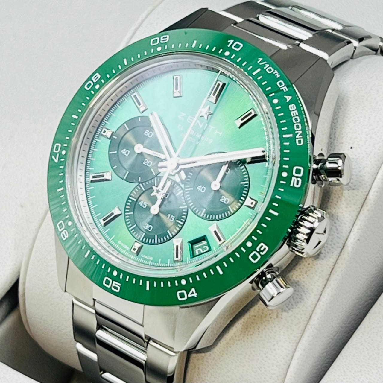 Pre-Owned Zenith Chronomaster Sport YOSHIDA SPECIAL EDITION 03.3107.3600/56.M3100 Green 41mm