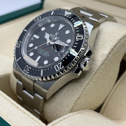 사전 소유의 롤렉스 바다 거주자 126600 굴 팔찌 검은 43mm