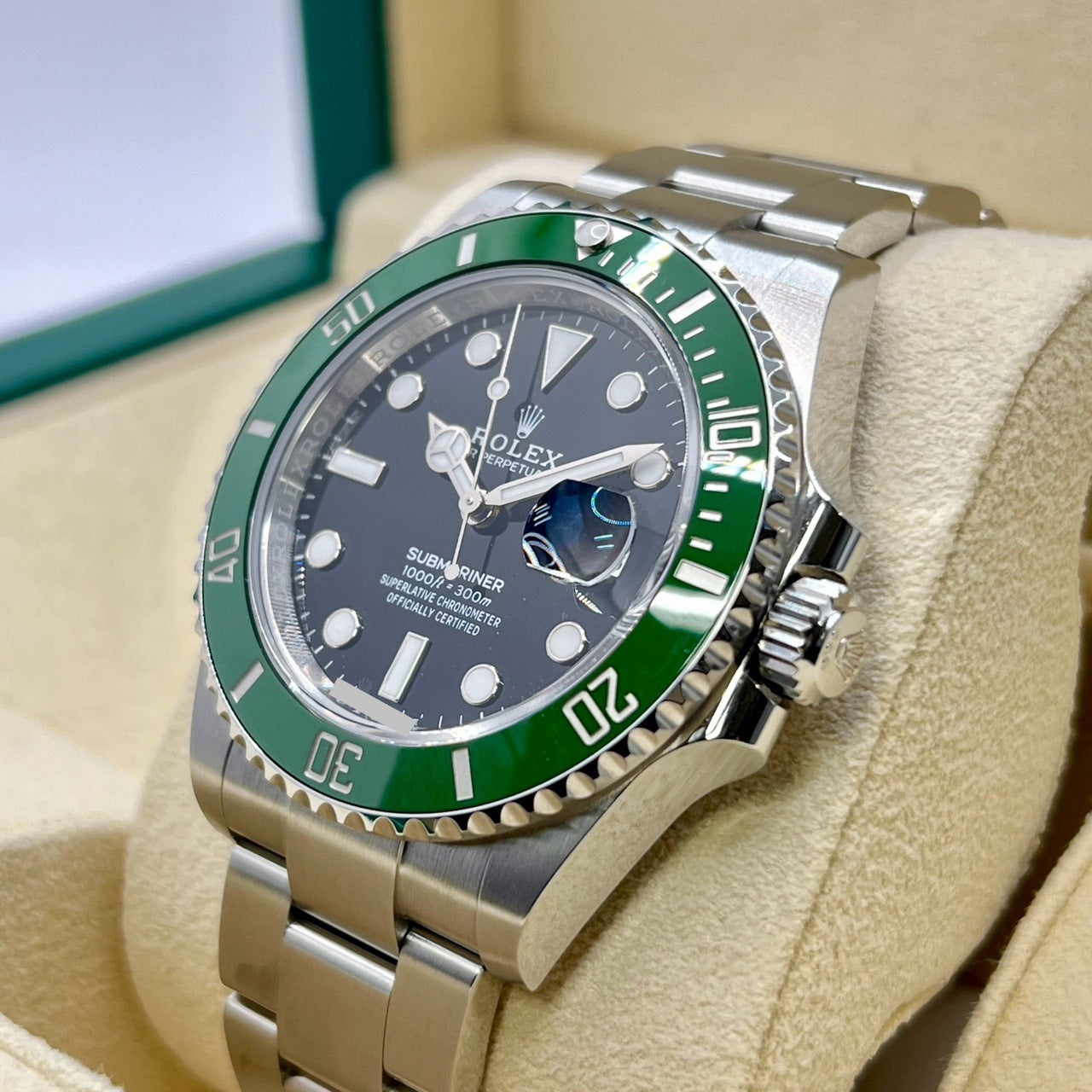 [2023年10月]勞力士潛艇日期126610LV牡蠣手鐲黑色41mm