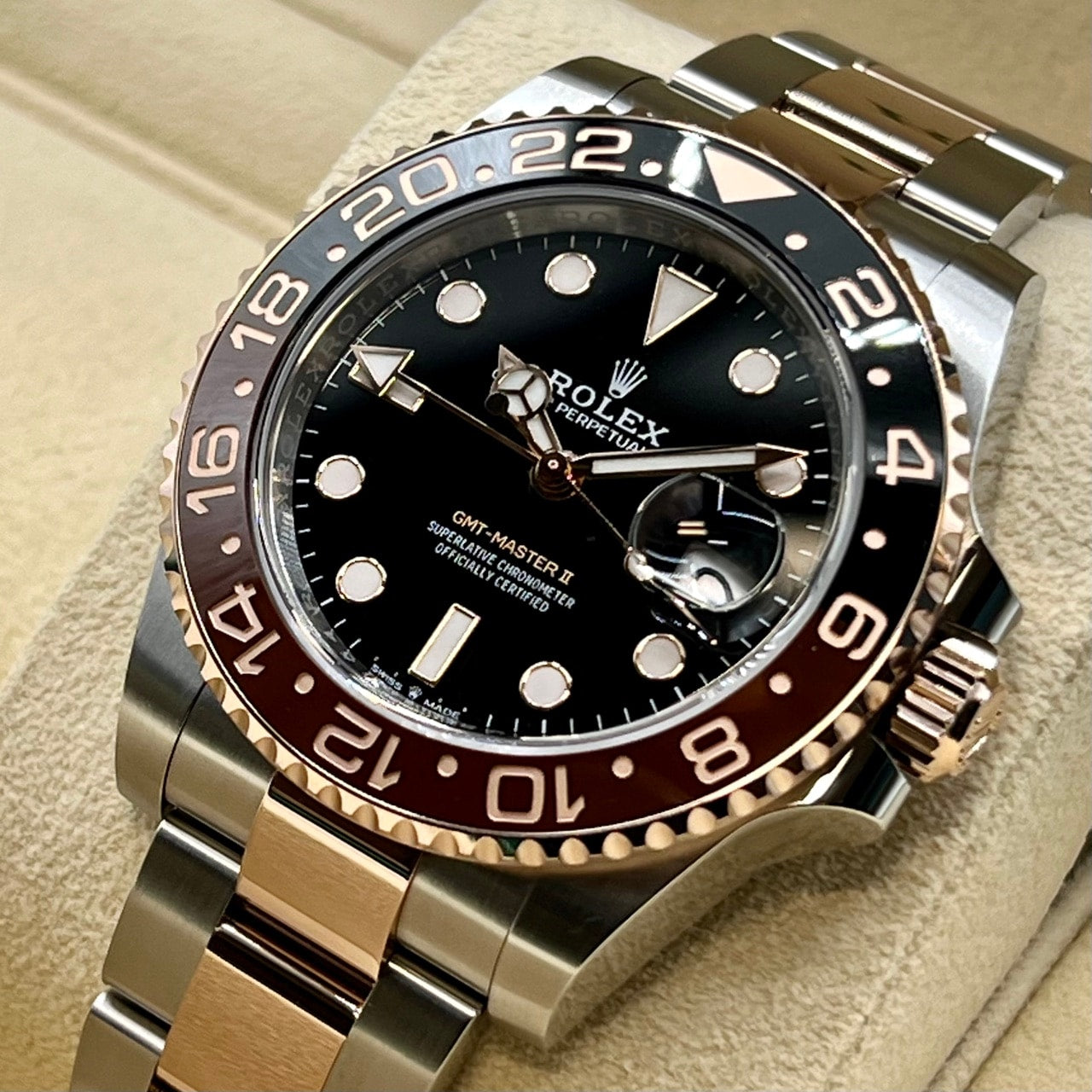 롤렉스 GMT 마스터 II 126711CHNR 굴 팔찌