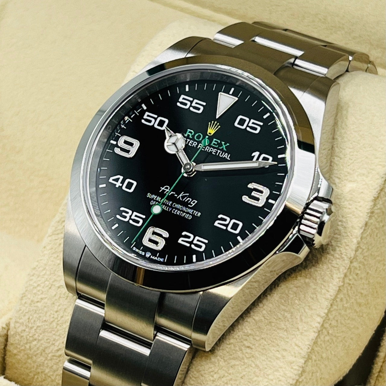 Pre-Owned [Payment in December 2023! 】Rolex Air King 126900 Black 40mm