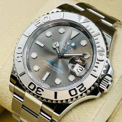 劳力士 Yacht-Master 126622 蚝式手链 黑铑 40 毫米