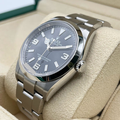 사전 소유 롤렉스 탐색기 I 124270 블랙 36mm