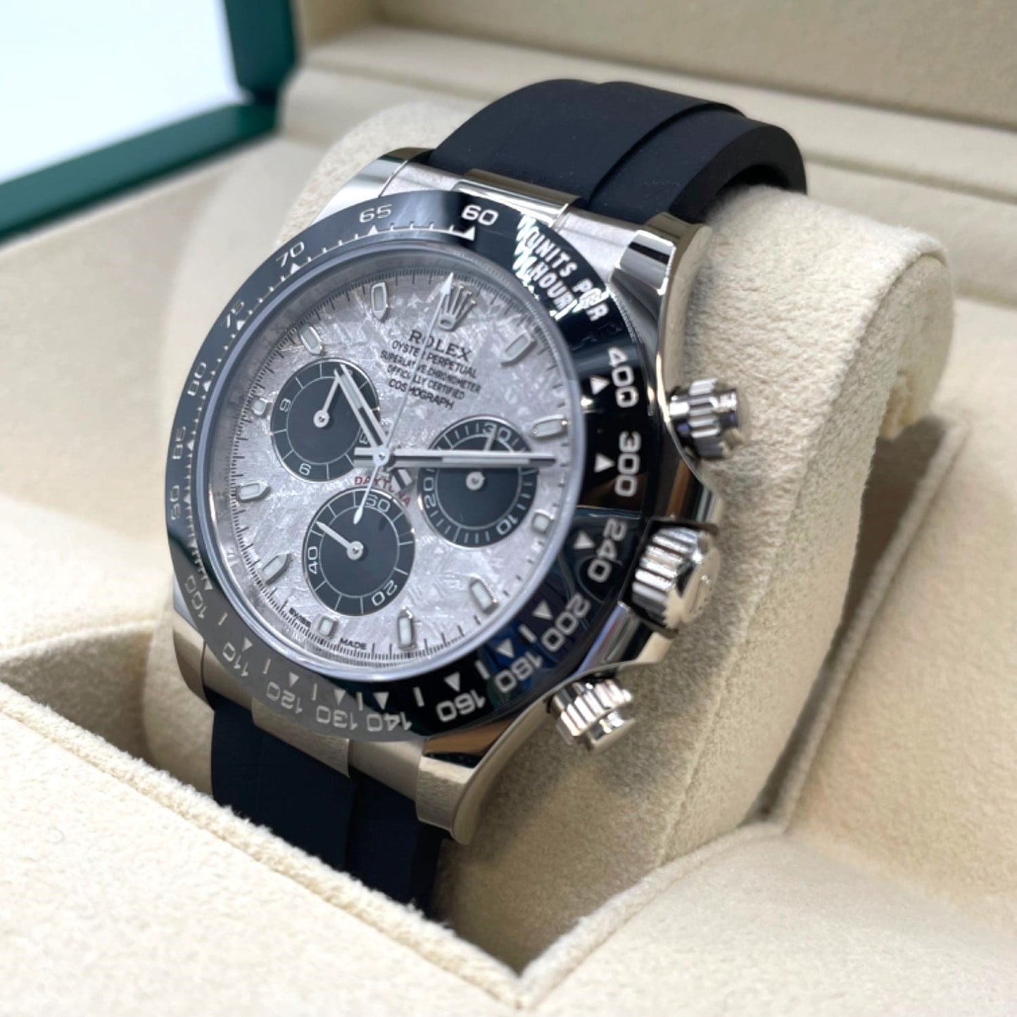 Pre-Owned Rolex Daytona 116519LN Meteorite 40mm White Gold