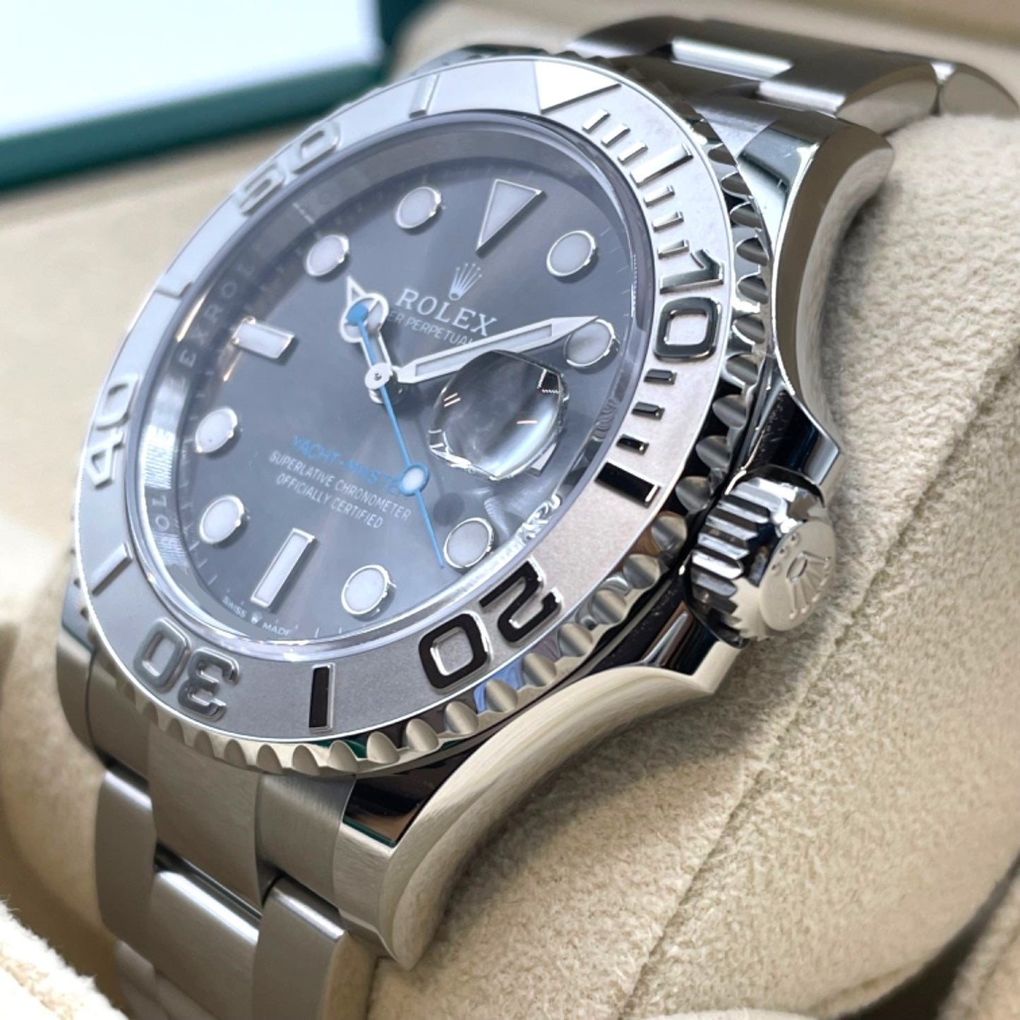 劳力士 Yacht-Master 126622 蚝式手链 黑铑 40 毫米
