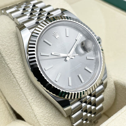 プレオウンド ロレックス デイトジャスト 126334 スレートジュビリーブレスレット 41mm