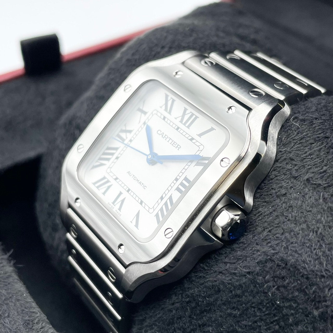 卡地亚 Santos de Cartier WSSA0029 银 35 毫米
