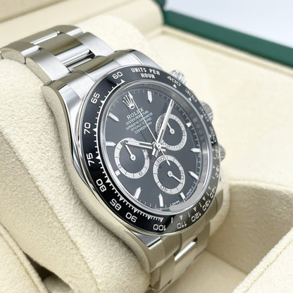 롤렉스 데이토나 126500LN 굴 팔찌 검은 40mm