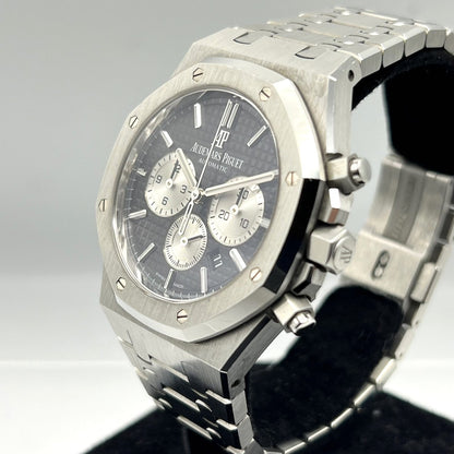 Pre-Owned Audemars Piguet Royal Oak 26331ST.OO.1220ST.02 Black Stainless Steel 41mm