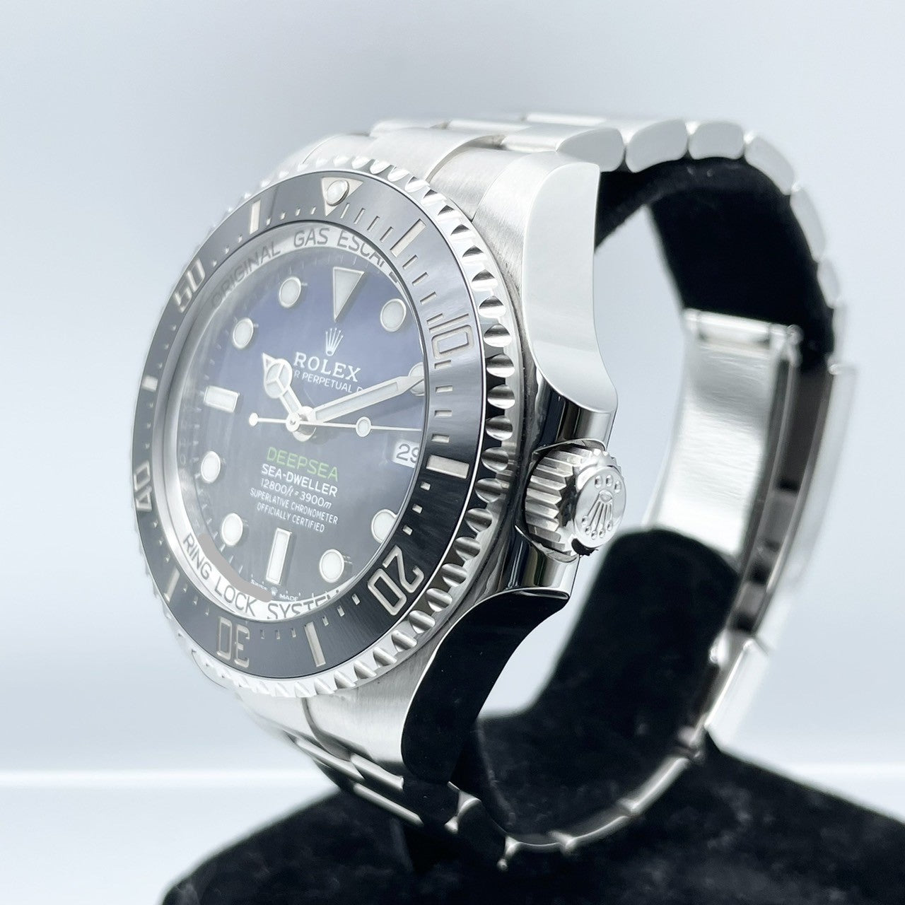 사전 소유 ★Luxaria Open 캠페인★롤렉스 바다 거주자 126660 스테인레스 스틸 D 블루 44mm