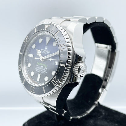 사전 소유 ★Luxaria Open 캠페인★롤렉스 바다 거주자 126660 스테인레스 스틸 D 블루 44mm