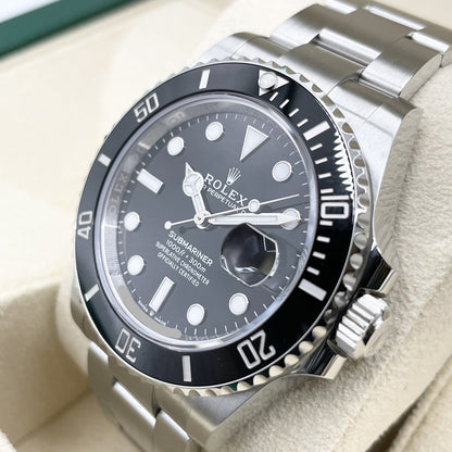 사전 소유 롤렉스 서브 마리너 날짜 126610ln 검은 색 41mm