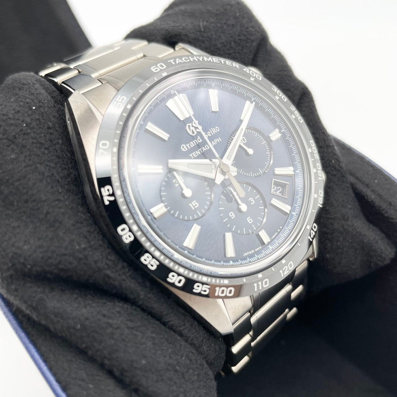 二手的大精人Evolution 9 SLGC001蓝色43.2mm