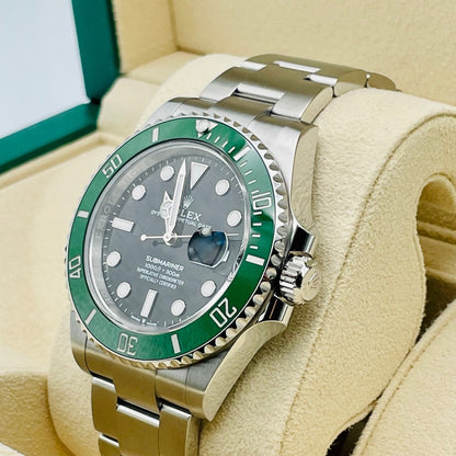 [2024年4月畫廊]勞力士潛艇日期126610LV牡蠣手鐲黑色41mm