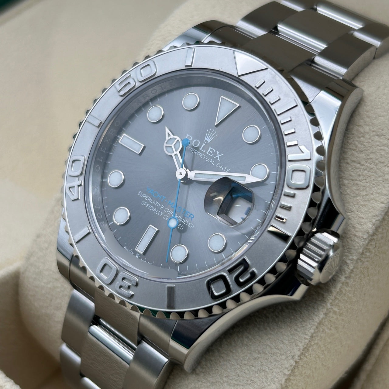 [2024年4月付款！ 】Yachtmaster 126622牡蠣手鐲深色桿40mm