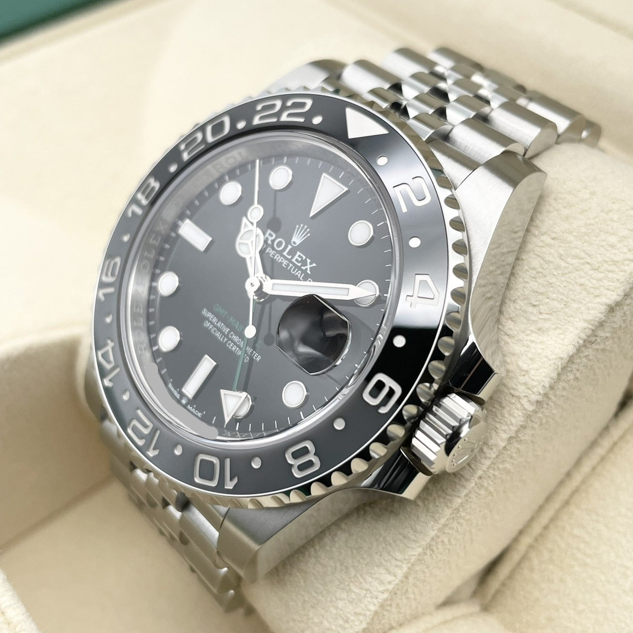 [2024 년의 새로운 릴리스! ! Rolex GMT Master II 126710Grnr Black 40mm