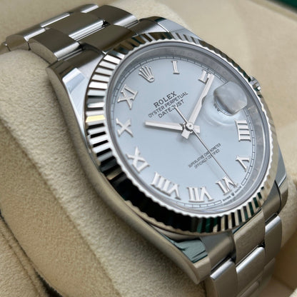 プレオウンド ロレックス デイトジャスト 126334 ホワイトローマン オイスターブレス 41mm