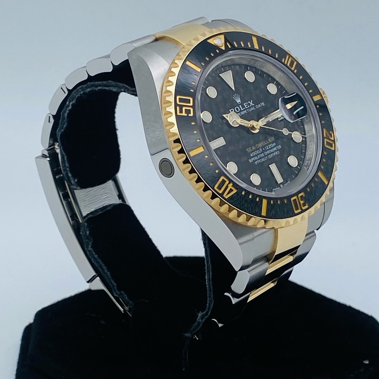 사전 소유 롤렉스 바다 거주자 126603 블랙 43mm