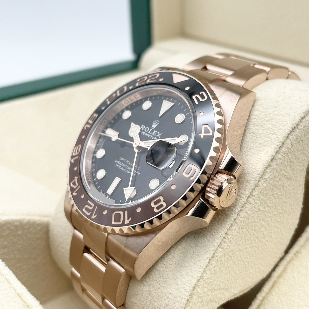 롤렉스 GMT 마스터 II 126715CHNR Black Everros Gold 40mm