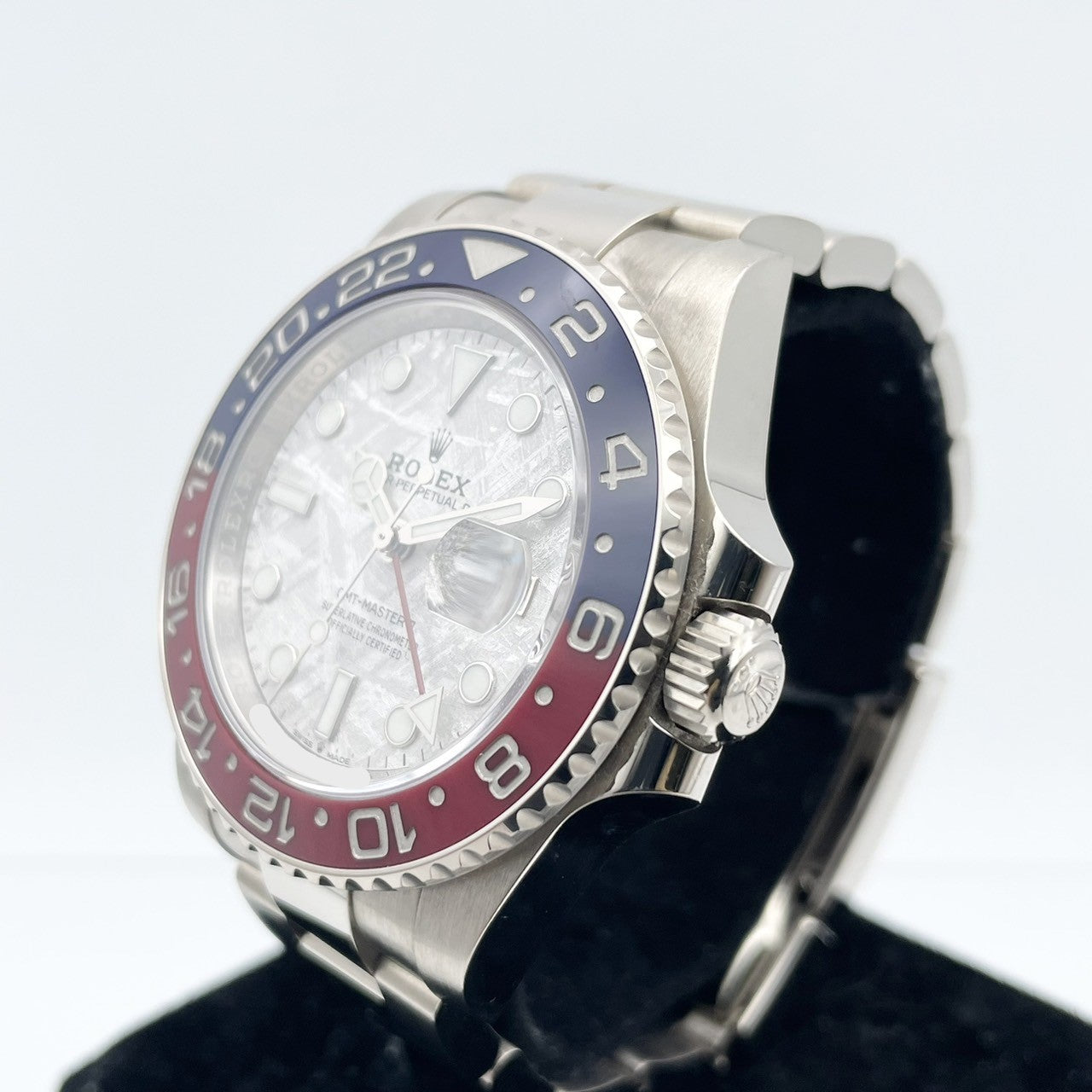 롤렉스 GMT 마스터 II 126719Blro Meteorite White Gold 40mm