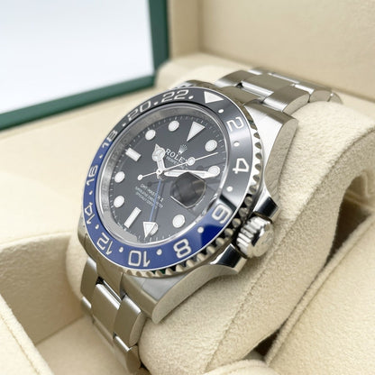 롤렉스 GMT 마스터 II 126710BLNR 굴 팔찌 검은 배트맨 40mm