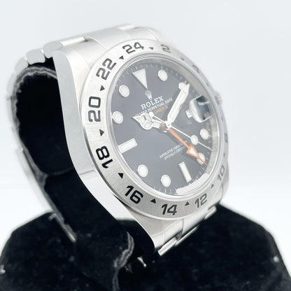 롤렉스 탐색기 II 226570 굴 팔찌 블랙 42mm