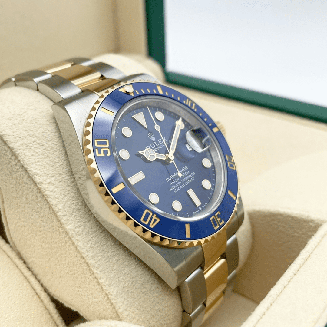 Pre-Owned Rolex Submariner Date 126613LB Oyster Bracelet Royal Blue 41mm