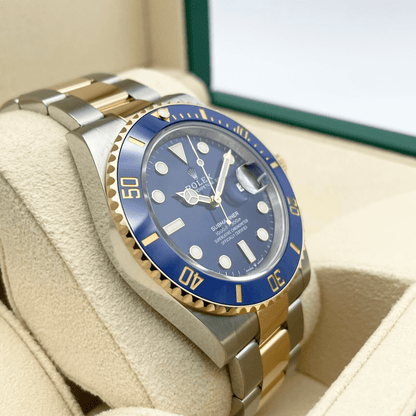 Pre-Owned Rolex Submariner Date 126613LB Oyster Bracelet Royal Blue 41mm