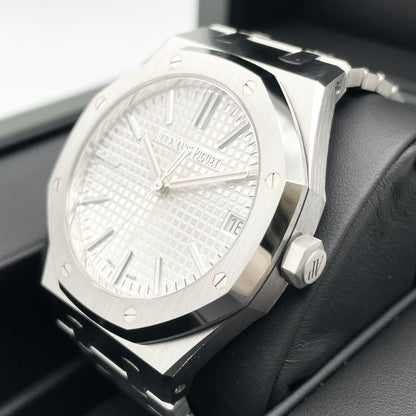 [50 주년 기념 로터 장착 모델] Audemars Piguet Royal Oak 15510st.oo.1320st.03 Silver 41mm