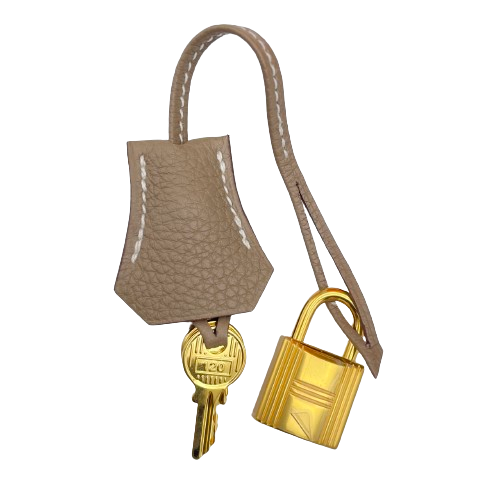 [現金價格]愛馬仕·伯金（Hermes Birkin）25 Etoup dogo金硬件W刻有