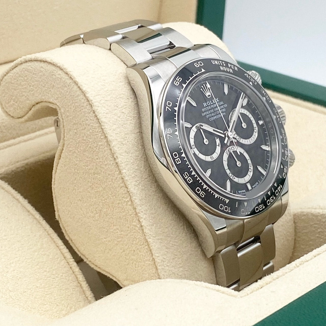 プレオウンド ロレックス デイトナ 126500LN  ブラック ステンレススチール オイスターブレス 40mm