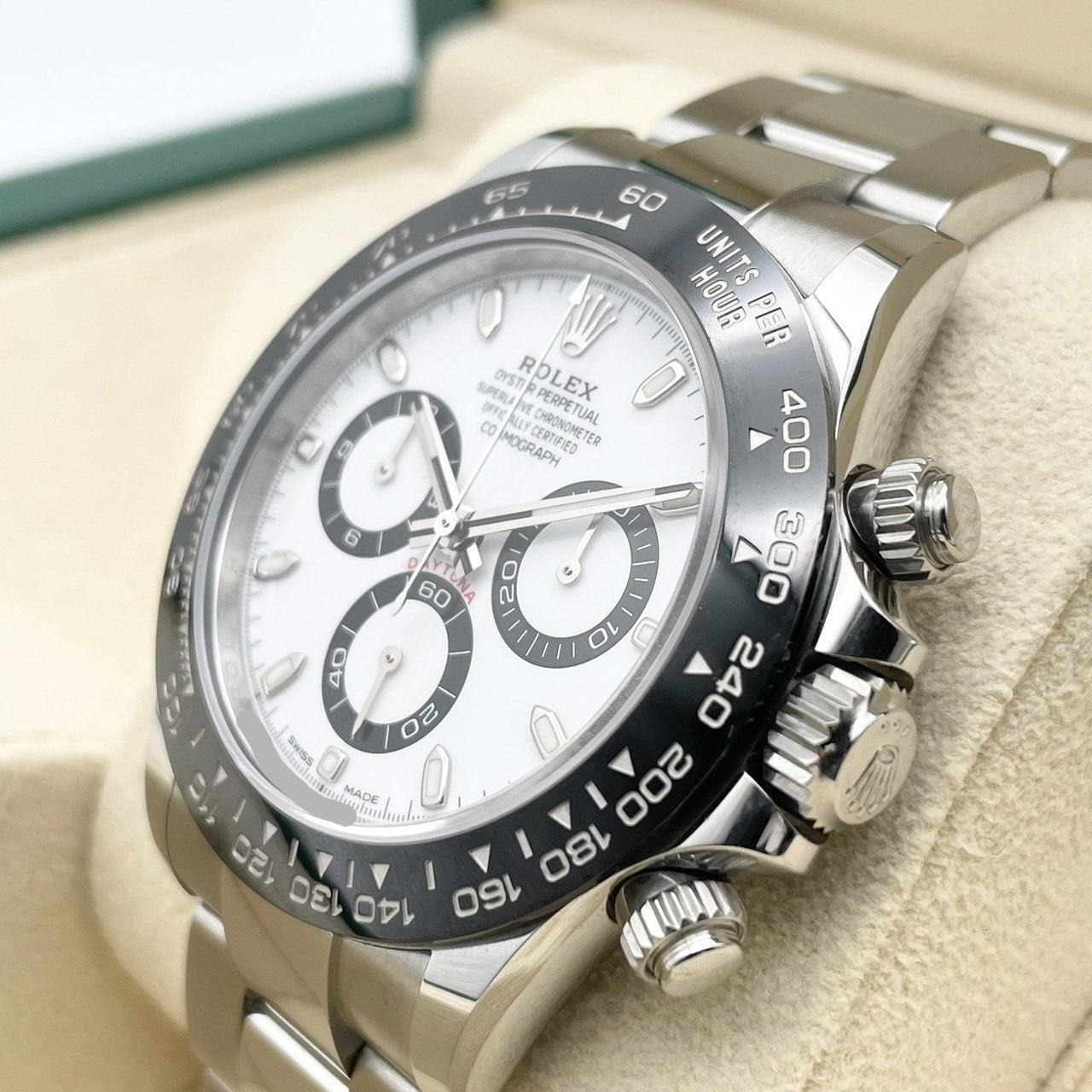 プレオウンド ロレックス デイトナ 116500LN ホワイト オイスターブレス 40mm