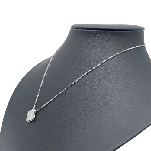 사전 소유 Van Cleef & Arpels Vintage Alhambra Necklace VCARF48700 진주 화이트 골드의 어머니