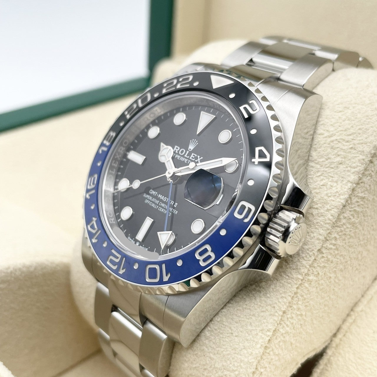 롤렉스 GMT 마스터 II 126710BLNR 배트맨 굴 팔찌 40mm