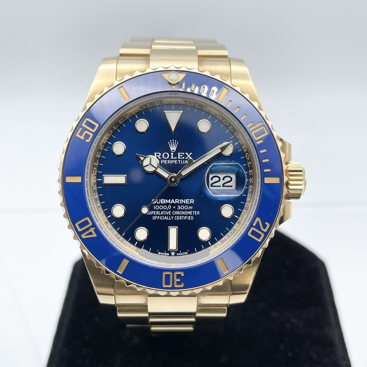 Pre-Owned Rolex Submariner Date 126618LB Blue 41mm