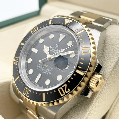 사전 소유 롤렉스 바다 거주자 126603 블랙 43mm