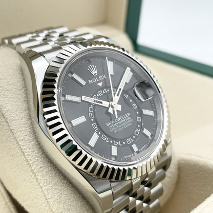 プレオウンド ロレックス スカイドゥエラー 336934 ブラック 42mm