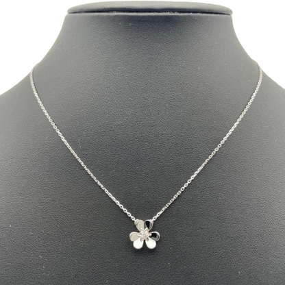 Van Cleef Arpels Frivol 목걸이 VCARP0J400 실버 화이트 골드